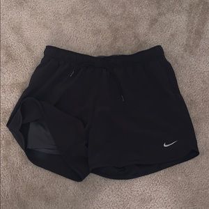 Nike shorts with liner